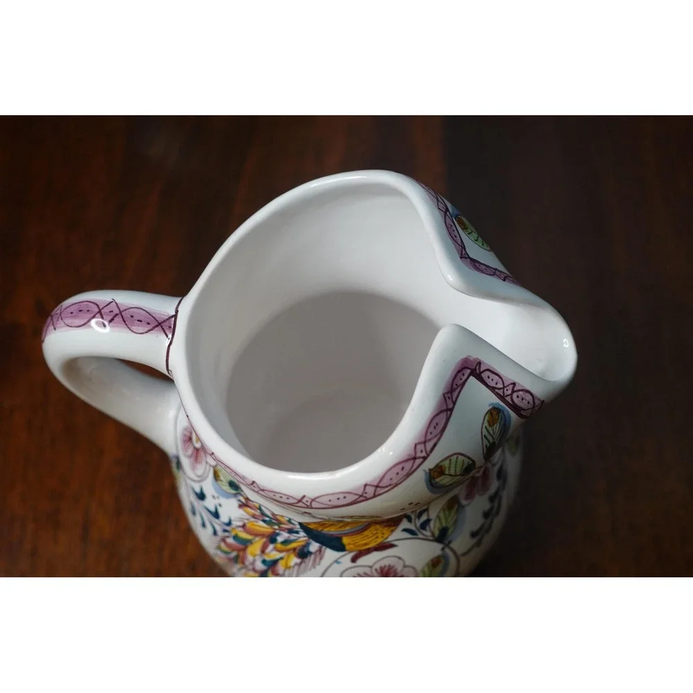 Estrela de Conimbriga Portugal ceramic pottery pitcher| artist signed and number